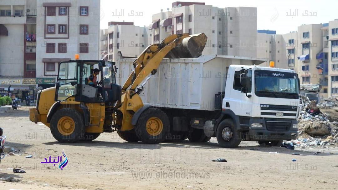 رئيس مدينة بورفؤاد يوجه بتكثيف أعمال النظافة ورفع المخلفات 