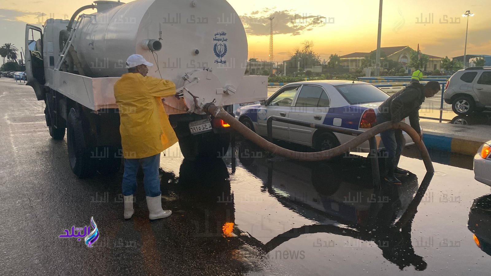 رئيس مدينة بورفؤاد : جهود مكثفة من الأجهزة التنفيذية 