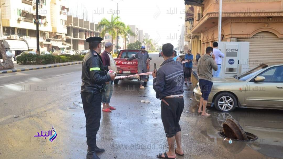 رئيس مدينة بورفؤاد : التنسيق مع أشغال مياه هيئة قناة السويس 