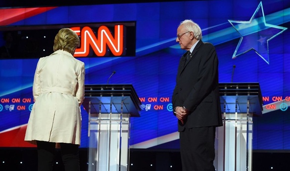 Clinton, Sanders clash in acrimonious New York debate