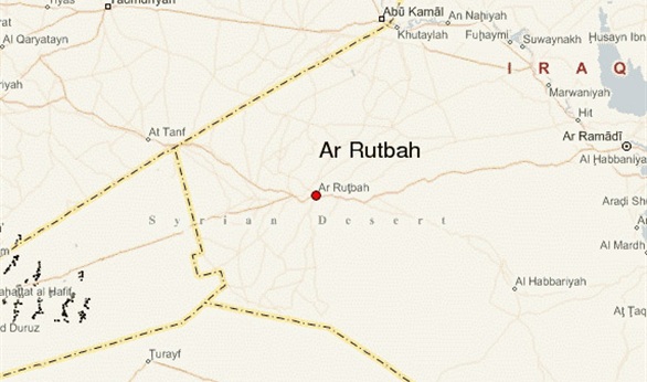 Al Rutbah Iraqi forces recapturing al-Rutbah city from ISIL