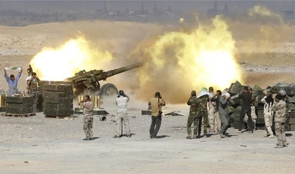 Iraqi forces shell Fallujah