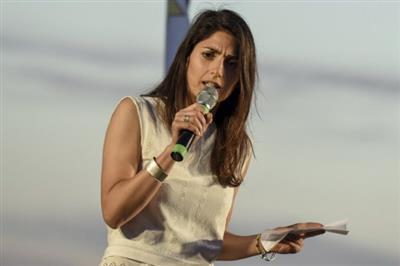 يرجينيا راغي، القيادية في "حركة النجوم الخمس"، يرجينيا راغي، القيادية في "حركة النجوم الخمس"،