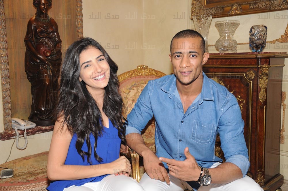 محمد رمضان ومي عمرو محمد رمضان ومي عمرو