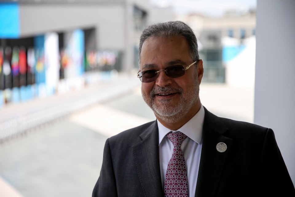 عبد الملك المخلافى نائب رئيس الوزراء وزير الخارجية اليمنى عبد الملك المخلافى نائب رئيس الوزراء وزير الخارجية اليمنى