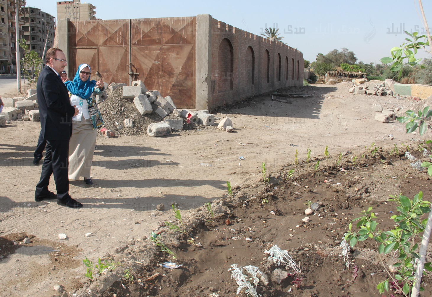 محافظ بني سويف يتابع رفع 7 آلاف طن مخلفات 