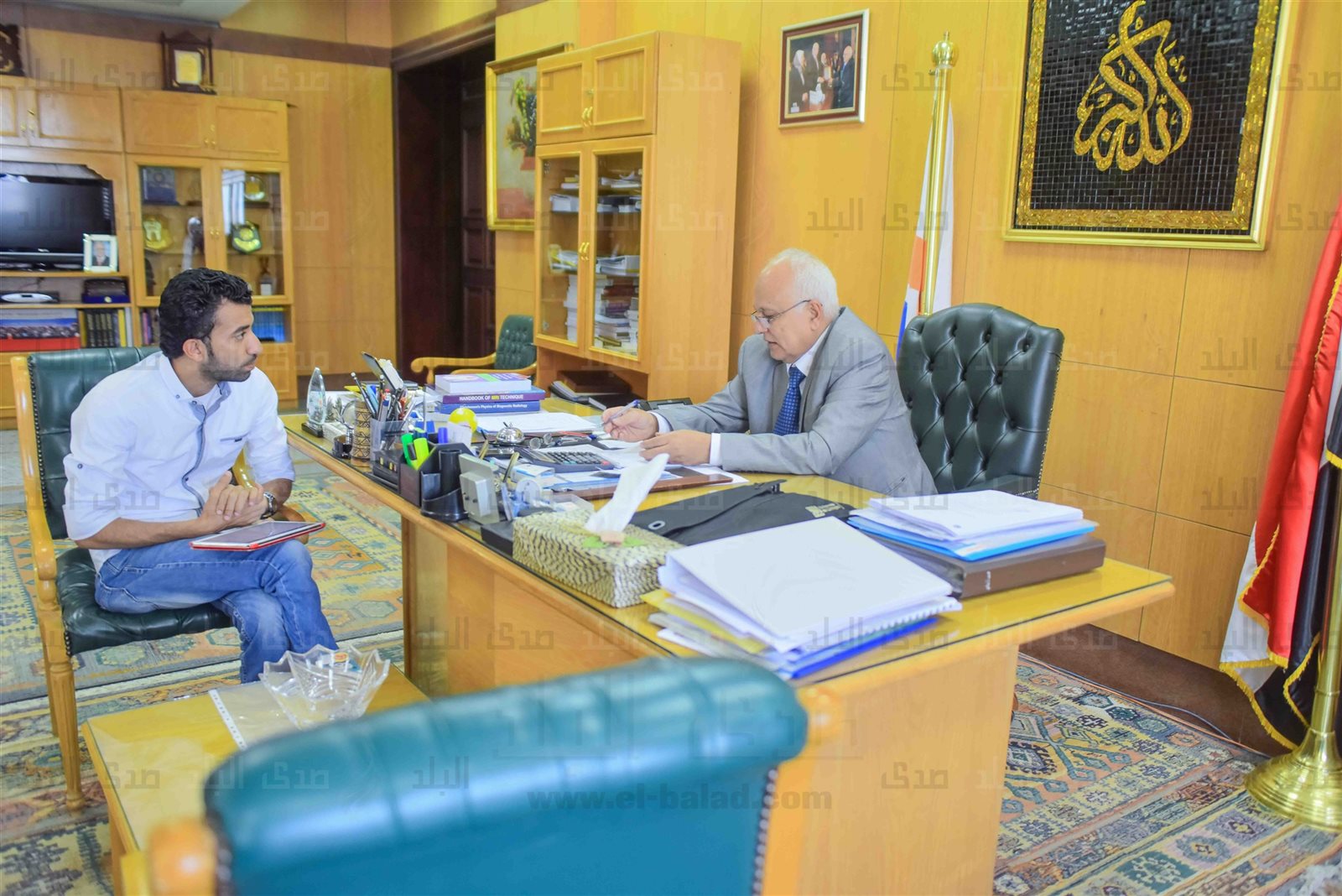 الدكتور احمد عطية، رئيس جامعة 6 اكتوبر