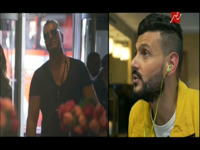 رامز جلال وتامر هجرس رامز جلال وتامر هجرس
