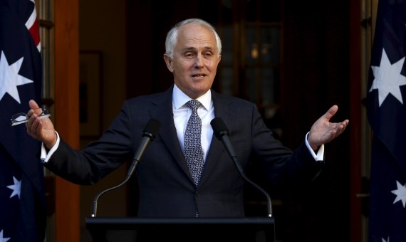  رئيس الوزراء الأسترالي مالكولم تيرنبول