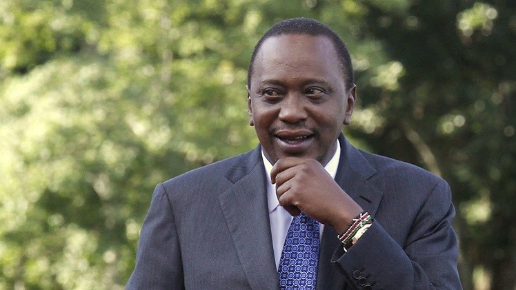 الرئيس الكيني أوهورو كينياتا 