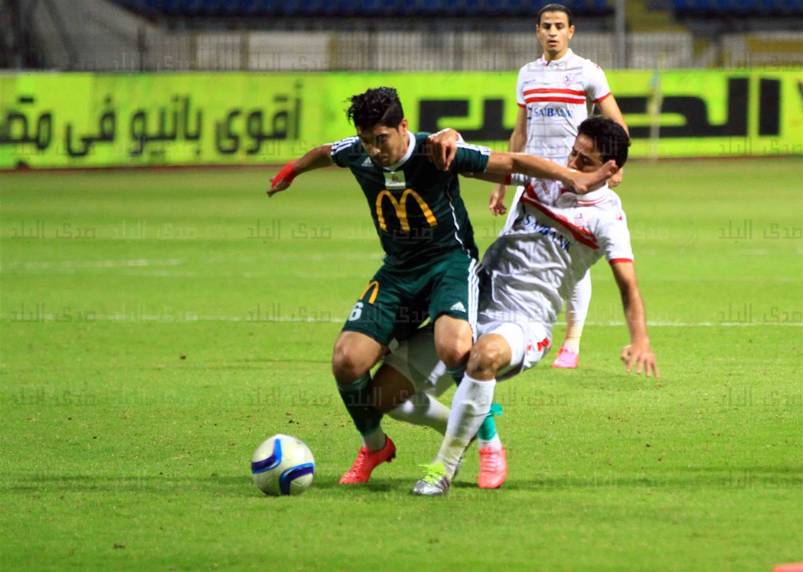 صورة من المباراة