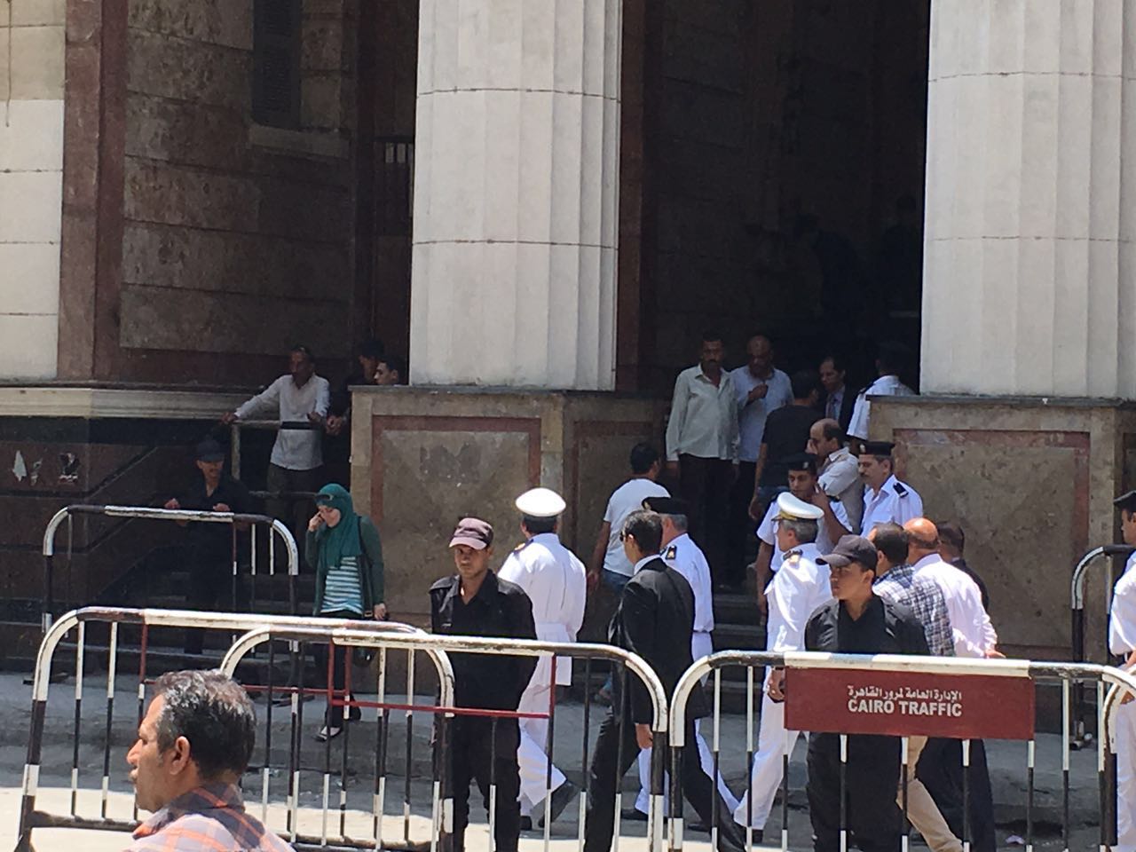 حكمدار العاصمة يتفقد محيط محكمة عابدين