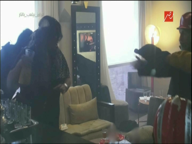 رامز ينقذ هيا الشعيبى رامز ينقذ هيا الشعيبى