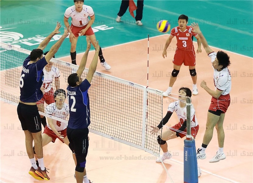 مصر تحقق فوزا مثيرا على اليابان بالدوري العالمي للطائرة مصر تحقق فوزا مثيرا على اليابان بالدوري العالمي للطائرة