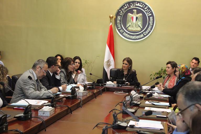  سحر نصر تفتتح ورشة العمل 