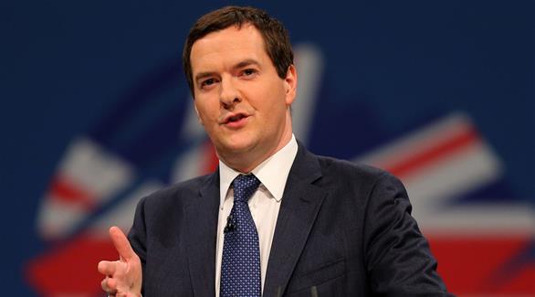  وزير المالية البريطاني جورج أوزبورن