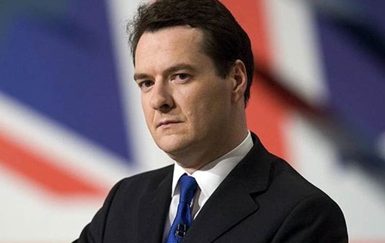  وزير الخزانة البريطاني جورج أوزبورن 