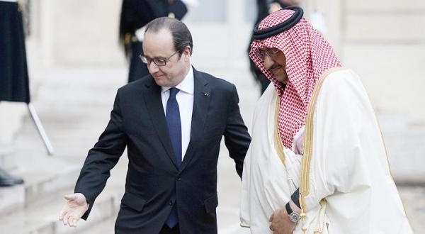 أولوند يلتقي بولي ولي العهد السعودي في باريس