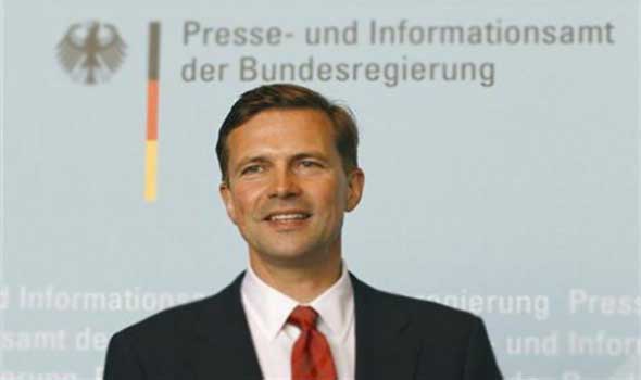 شتيفن زايبرت المتحدث باسم الحكومة الألمانية