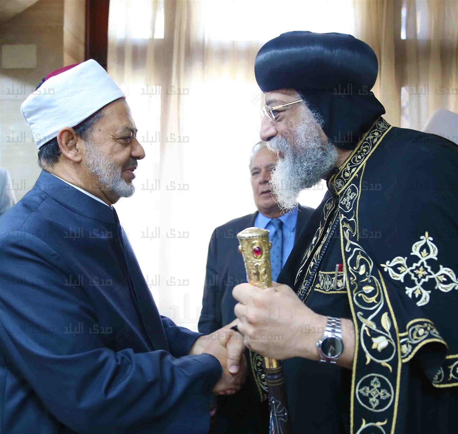 البابا تواضروس و شيخ الأزهر البابا تواضروس و شيخ الأزهر