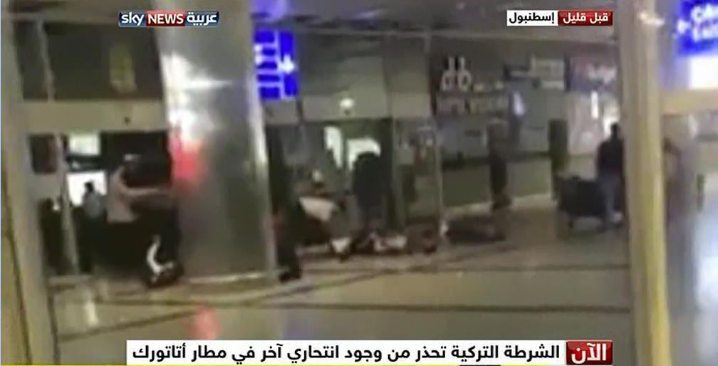 جانب من تفجيرات اسطنبول