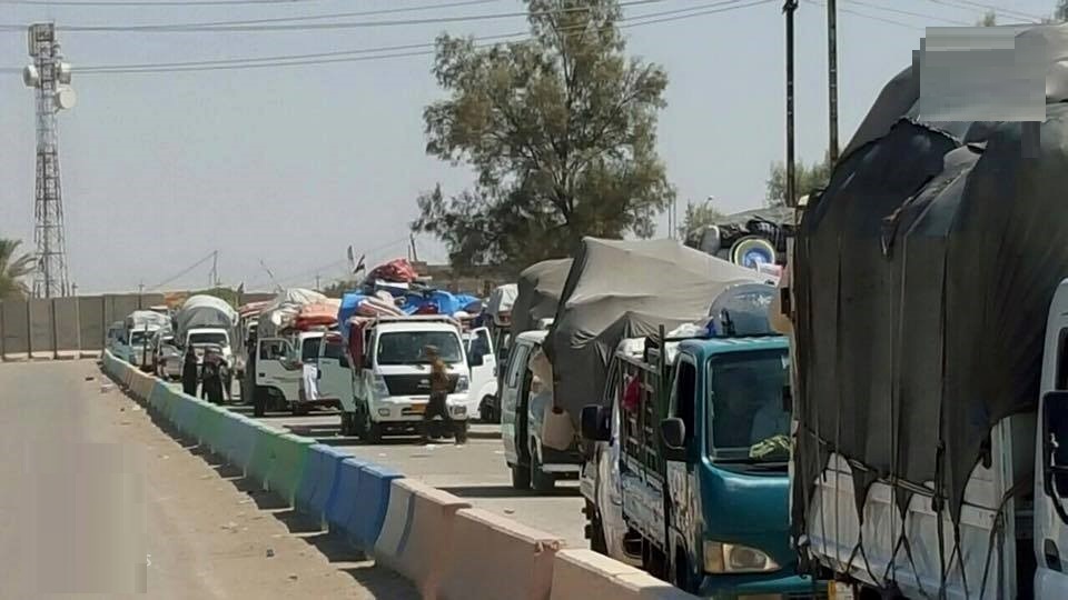 نزوح مليون عراقي نزوح مليون عراقي