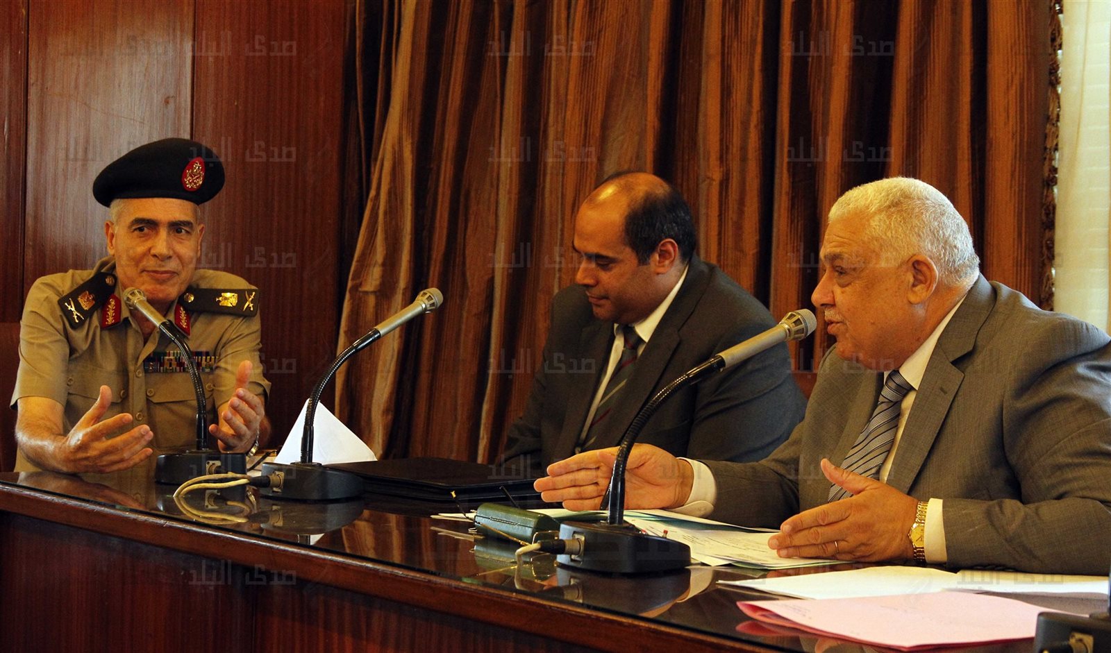 اللواء ممدوح شاهين مساعد وزير الدفاع للشئون القانونية والدست اللواء ممدوح شاهين مساعد وزير الدفاع للشئون القانونية والدست