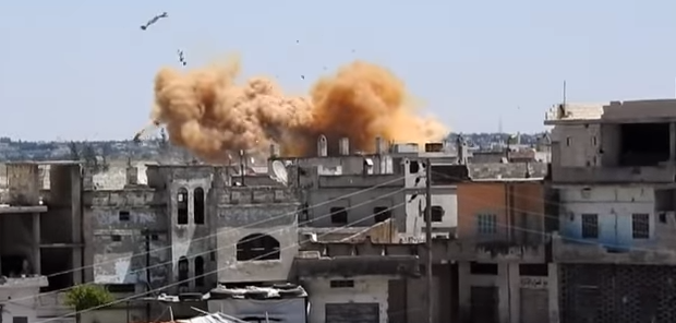 سقطت أربعة قذائف (هاون) على مخيم للنازحين جنوبي سقطت أربعة قذائف (هاون) على مخيم للنازحين جنوبي