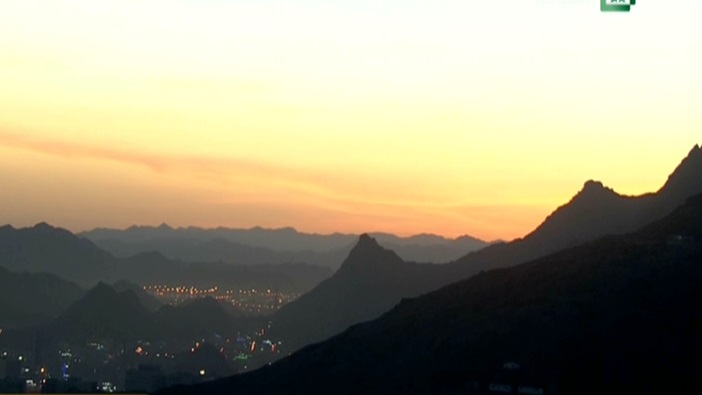 شروق الشمس مكة المكرمة