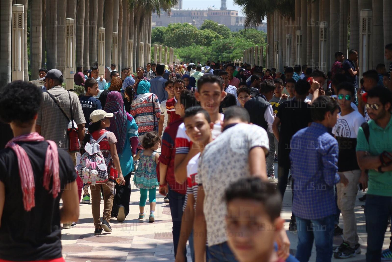  فرحة المواطنين في العيد 