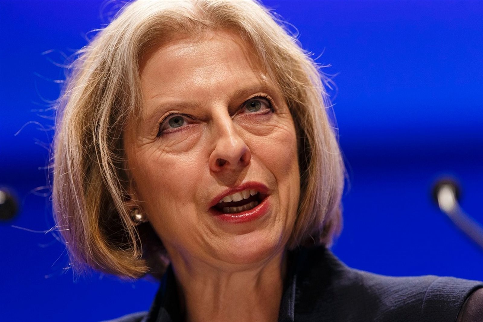 وزيرة الداخلية البريطانية تريزا ماي