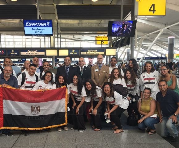 وصول 23 أمريكيا من أصول مصرية 