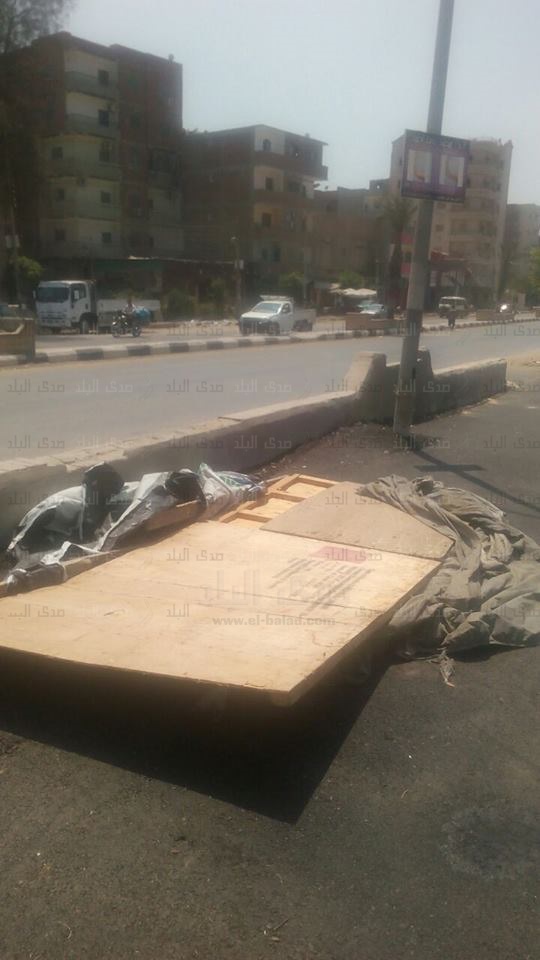 حملة لازالة الاشغالات بمركز الزقازيق