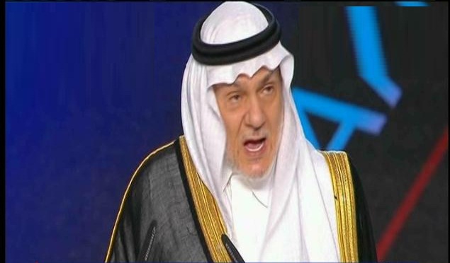  الأمير ترك الفيصل رئيس الإستخبارات السعودية السابق،