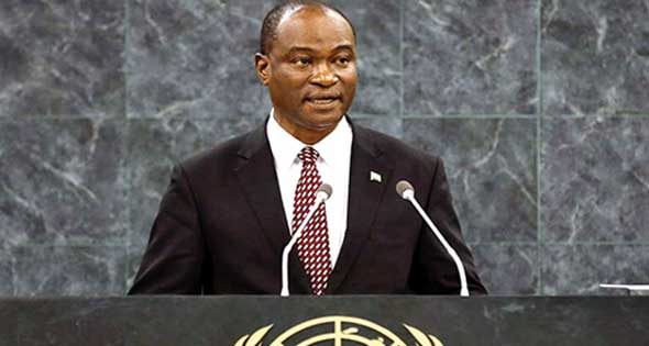  وزير خارجية سيراليون سامورا كامارا