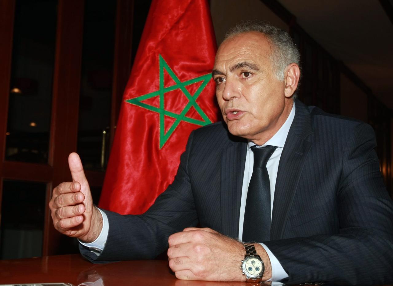 وزير الخارجية والتعاون المغربي صلاح الدين وزير الخارجية والتعاون المغربي صلاح الدين