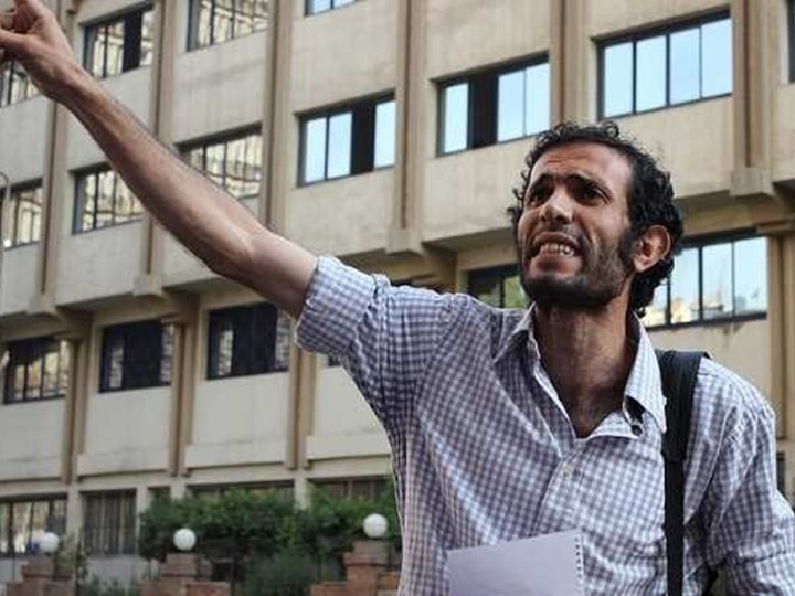 الناشط السياسي هيثم محمدين المتحدث باسم حركة الاشتراكيون الناشط السياسي هيثم محمدين المتحدث باسم حركة الاشتراكيون
