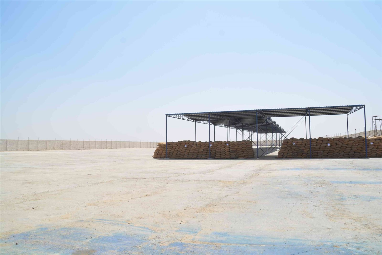 قمح شون وصوامع الغلال