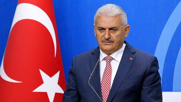  رئيس الوزراء التركي بن علي يلدريم