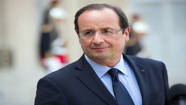الرئيس الفرنسى فرانسوا هولاند