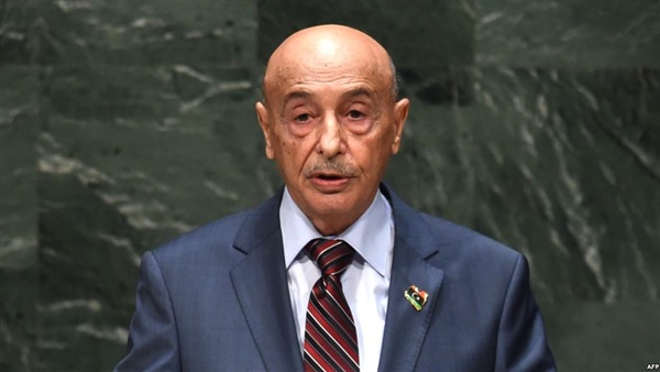 رئيس مجلس النواب الليبي المستشار عقيلة صالح عيسى رئيس مجلس النواب الليبي المستشار عقيلة صالح عيسى