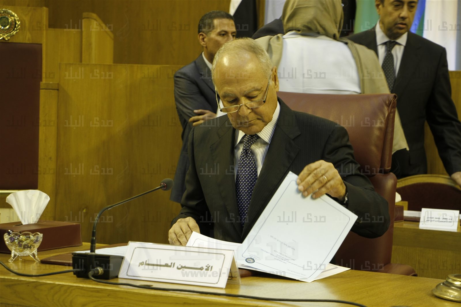 احمد ابو الغيط الأمين العام للجامعة العربية