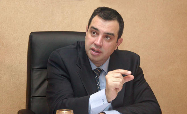  وزير التخطيط والتعاون الدولي الأردني المهندس عماد الفاخوري