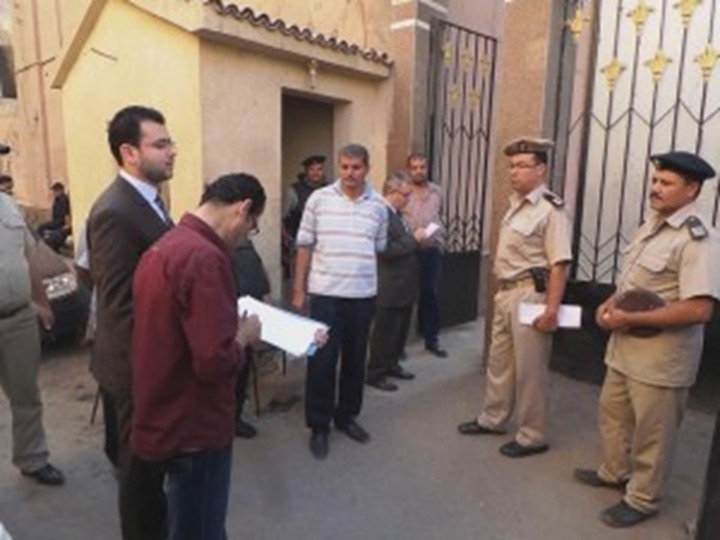 النيابة تعاين منازل أبو يعقوب