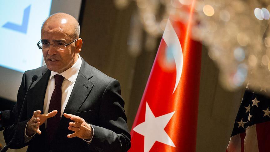 نائب رئيس الوزراء التركى محمد شيمشك 