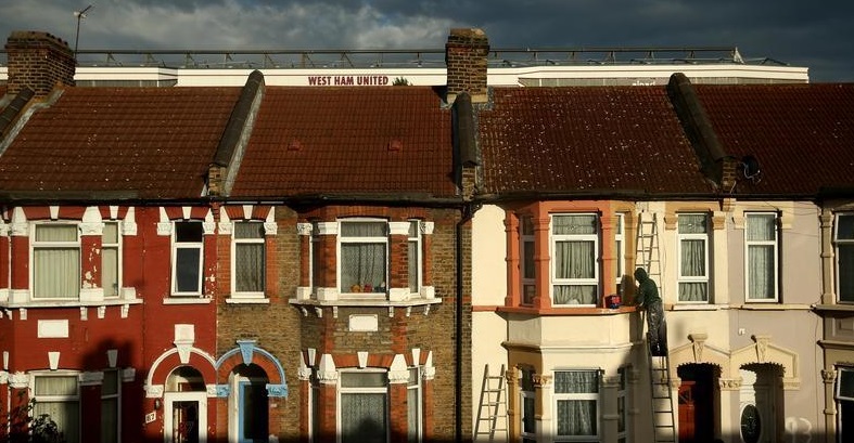 المنازل في العاصمة البريطانية  المنازل في العاصمة البريطانية