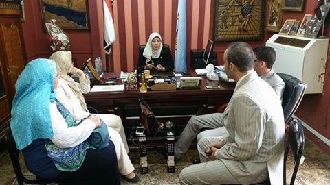 فريدة مجاهد وكيل وزارة التربية والتعليم بالغربية