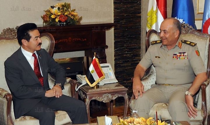 الفريق حجازي يلتقي رئيس لجنة الدفاع والشئون الخارجية الفريق حجازي يلتقي رئيس لجنة الدفاع والشئون الخارجية