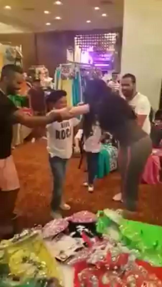 لحظة سقوط دينا