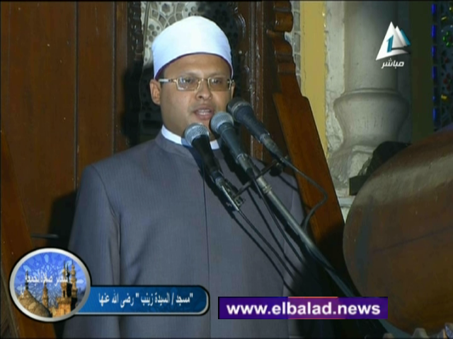  الشيخ أحمد محمد عوض، خطيب مسجد السيدة زينب
